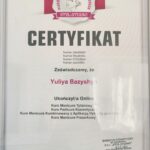 Certyfikat 8 - O NAS